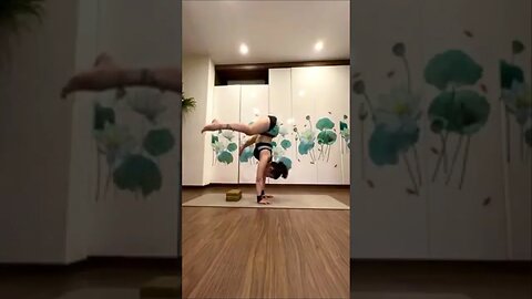 Yoga Handstand Pose | YOGA AT HOME