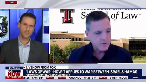 ISRAEL GAZA WAR PATHETIC GOOFBALL PROPAGANDIST GEOFFREY CORN TEXAS TECH DISCUSSES LAWS OF WAR