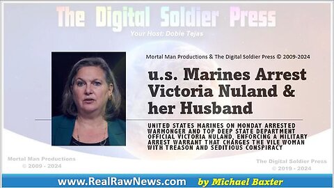 U.S. MARINES ARREST VICTORIA NULAND AND HER HUSBAND