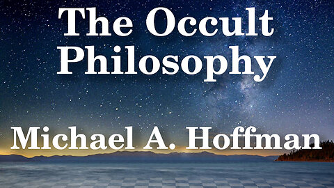 Michael A. Hoffman - The Occult Philosophy - Anaheim 1987 [audio enhanced]