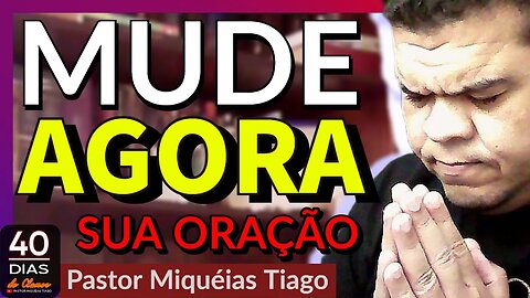 🔴LIVE #ep186 - #40diasdeclamor - Pr Miquéias Tiago