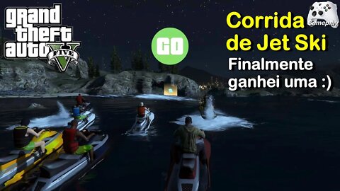 GTA 5 Corrida Jet Ski - Ganhei uma :)