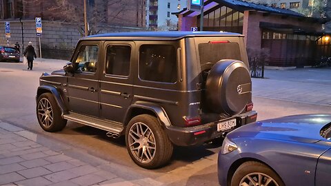 G Manufaktur Nightblack Magno Mercedes G63 AMG facelift [8k]