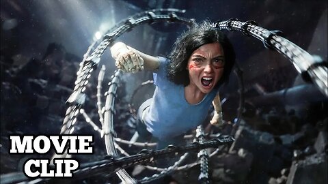 Alita Vs Grewishka Fight Scene [Full HD] - Alita battle angel - Hollywood action movies