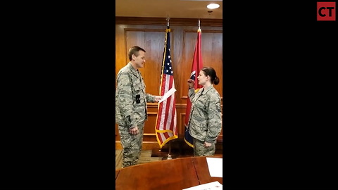 US Colonel Demoted After Allowing Officer To Wear Prehistoric Arm Piece to Re-Enlistment Ceremony