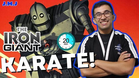 20 Minute Karate Lesson For Kids | Iron Giant | Dojo Go!