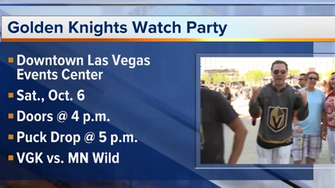 Vegas Golden Knights watch Party