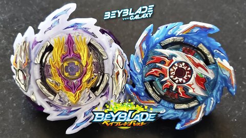 RAGE LONGINUS .Ds' 3A vs KING HELIOS .Zn 1B - Beyblade Burst ベイブレードバースト