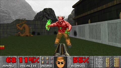 Doom 2 Disposable Heroes Level 45 UV with 94% in 24:40 (Commentary)