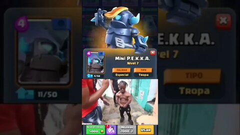 mini pekka na vida real #shorts #clashroyal #clash #clashroyale #royale #supercell