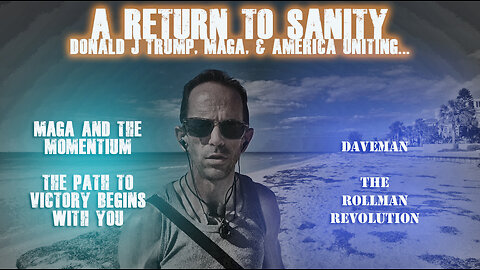 America has had enough - A return to Sanity!