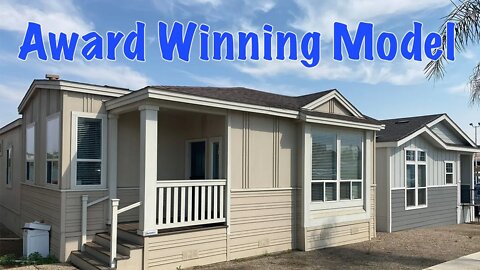 Award Winning Manufactured Home Design Home Tour. Great Home for Private Land. Not a Mobile Home.