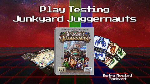 Playtesting Junkyard Juggernauts with Friends (3-Player Game-Controlled Warlord)