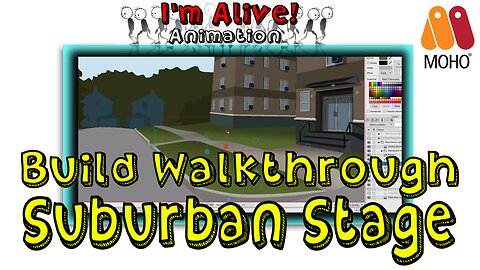 Creating A Suburban Stage | Build Walkthrough | Moho Pro