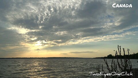 Beautiful Canadian Sunset timelapse