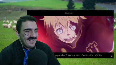 PASTOR REACT Rap do Luck Voltia (Black Clover) | SORRINDO FEITO LOUCO | LexClash