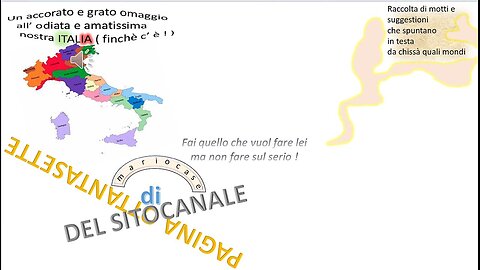 PAGINA OTTANTASETTE del SITOCANALE di mariocase