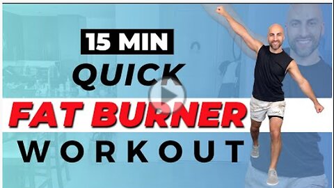 15 MIN FAT BURNING VIDEO | AT HOME