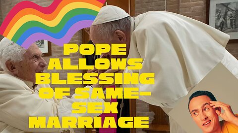 We Need to Talk About Pope Francis Allowing Same-Sex Blessings