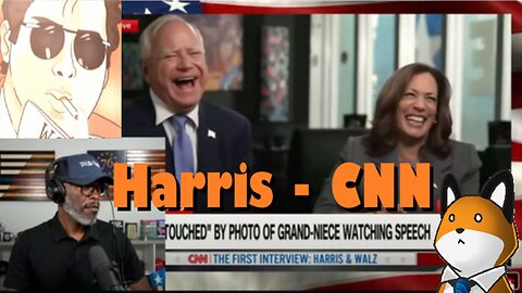 Kamala Harris CNN Interview with ABL & HB