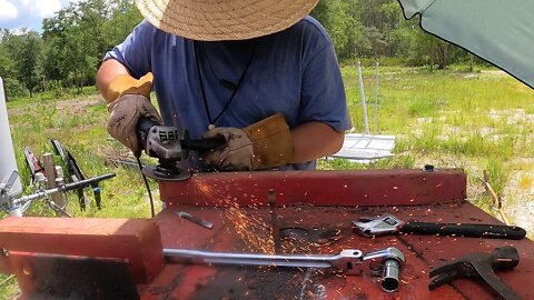 5' Finish mower restoration | Stripping down the deck of our King Kutter Mower