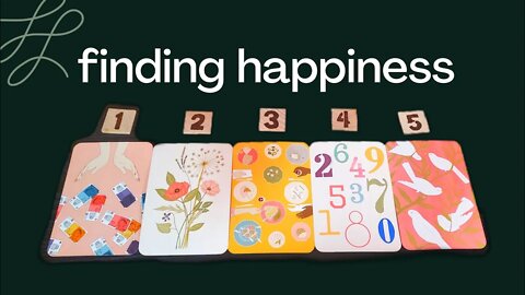 Important Message of Happiness for You Pick a Card Tarot