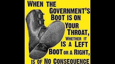 DO YOU FEEL THE BOOT STOMPING ON YOUR FACE? 1984 IS OUR NEW REALITY!