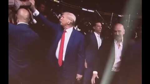 Donald Trump’s Grand Entrance At UFC 290