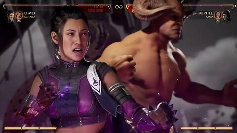 Mortal Kombat 1 2023 Li Mei & Motaro Kameo Fatal Blow