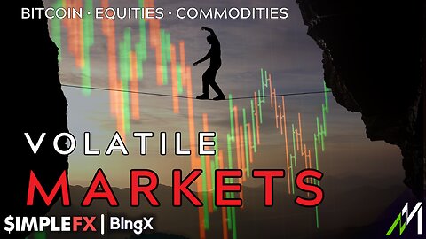 BITCOIN + EQUITIES + COMMODITIES - VOLATILE MARKETS !