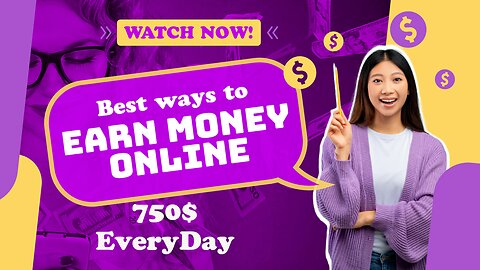 Earn Money Online 750$ EveryDay