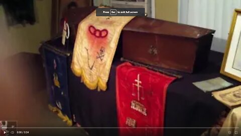 Masonic 'Illuminati' Halloween II: A Private Collection of Odd Fellows Ritual Regalia