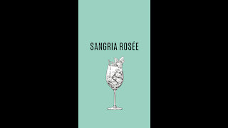 Sangria rosée