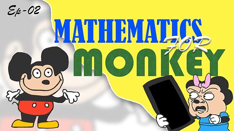 Monkey hate math / funny