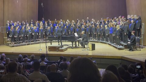 UK women’s choir fall concert 2022. Song:embers