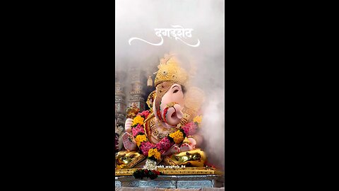 Ganpati Bappa Status #dagduseth ganpati