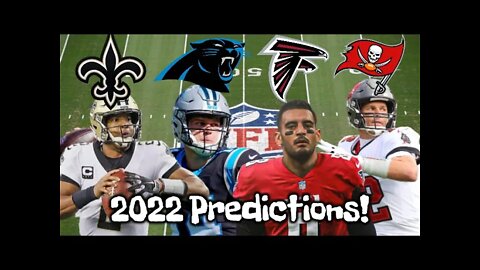 Way too Early Predictions for the 2022 NFL Season | NFC South Edition