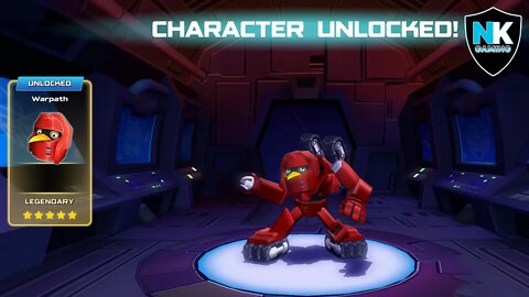 Angry Birds Transformers - Preview Of New Character Warpath With Accessories