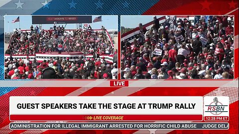 Senator Ron Johnson Speaks at Trump Rally in Mosinee, WI