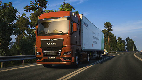 ETS2 MAN TGX 540 | Bydgoszcz PL to Gdansk PL | Smoked Sprats 17t