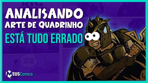 Analisando arte de quadrinho | Está tudo errado