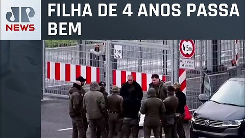 Homem que invadiu aeroporto alemão é preso