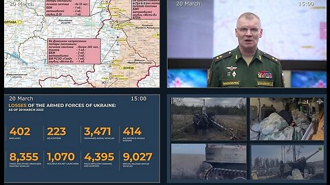 20.03.23 ⚡️ Russian Defence Ministry report on the progress of the deNAZIfication of Ukraine