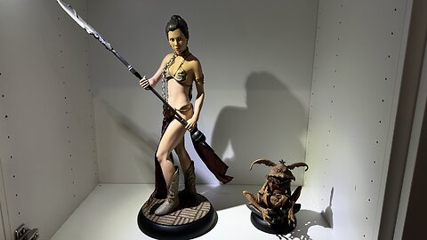 Slave Leia Statue by Sideshow