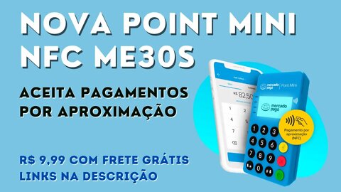 Nova Point Mini eBlue ME30S! Unboxing e pareamento com o smartphone!