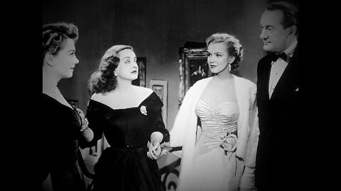 MARILYN MONROE & BETTE DAVIS in ALL ABOUT EVE, 1950