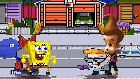 MUGEN - Spongebob & Chowder and Kimchi vs. Dexter & Jimmy Neutron - Download