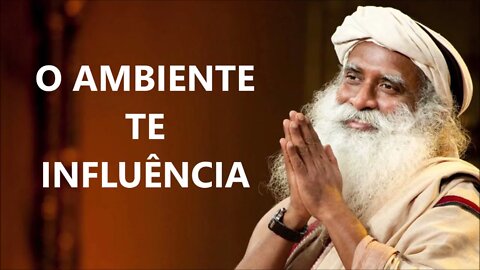 O AMBIENTE TE INFLUÊNCIA, SADHGURU, DUBLADO