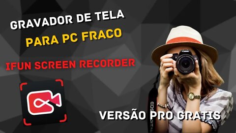 GRAVADOR DE TELA PARA PC FRACO 2022 (VERSÃO PRO GRATIS )