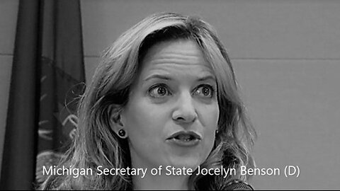 Michigan SOS, Jocelyn Benson Is Up To No Good, AGAIN